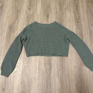 Streetwear Society Ribbed Knit Sweater - Sage